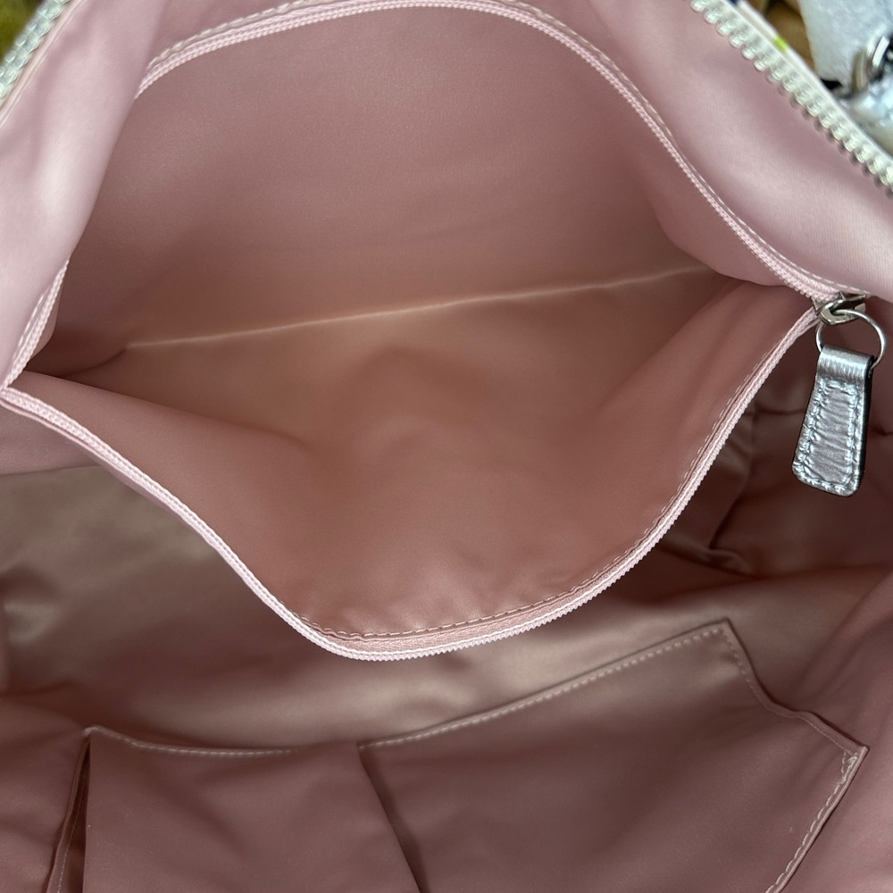 ๐ฅNWOT COACH - Poppy Ikat Signature C Multi/Silver Glam Tote Y2K - 45U088 - Picture 13 of 15